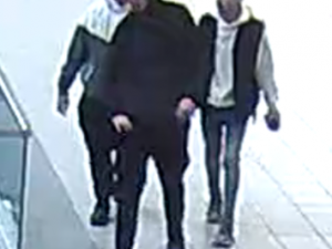 Policie pátrá po totožnosti osob ze snímků z bezpečnostní kamery v souvislosti s trestnou činností