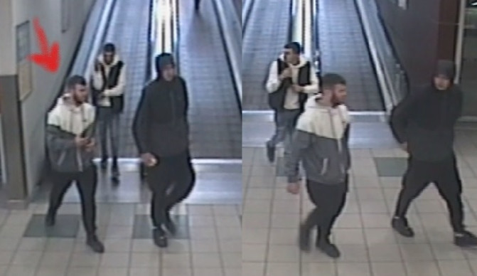 Policie pátrá po totožnosti osob ze snímků z bezpečnostní kamery v souvislosti s trestnou činností