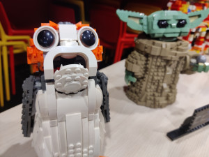 Ať tě provází síla! Plzeň slavila Den Star Wars, přiletěla také flotila vesmírných lodí z kostiček