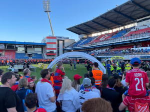 Dobojováno, FC Viktoria Plzeň je ligovým mistrem a ve městě se začíná bouřlivě slavit