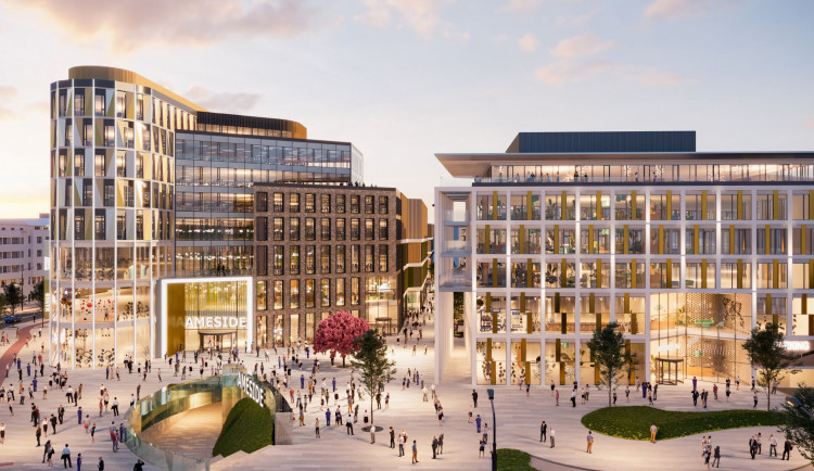 Nová moderní čtvrť za osm miliard vyroste v centru Plzně do konce roku 2027 na místě zbouraného DK Inwest