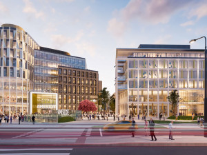 Nová moderní čtvrť za osm miliard vyroste v centru Plzně do konce roku 2027 na místě zbouraného DK Inwest