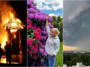 KVĚTEN 2022: Dramatický konec chaloupky na pilíři, nádherné rododendrony i hrozivá bouře