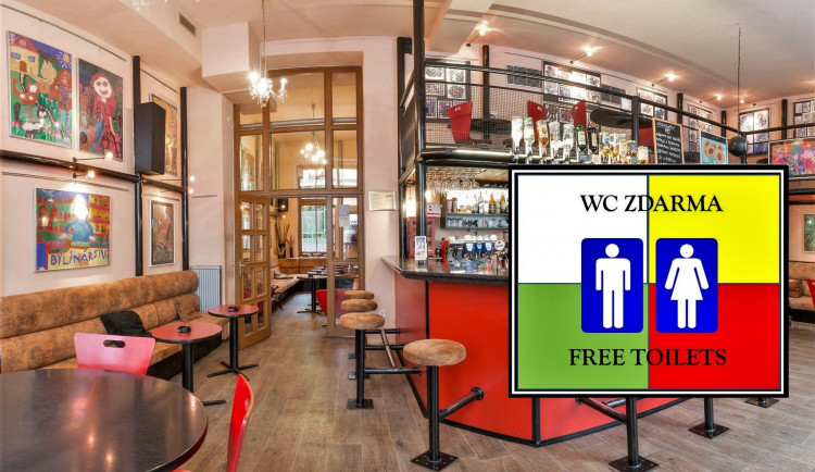 Do projektu Vlídné WC je v Plzni zapojen například bar a galerie Azyl ve Veleslavínově ulici