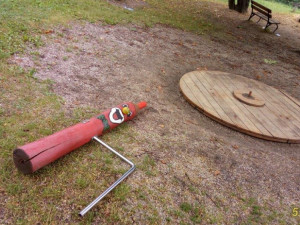 Vandalové řádili také Na Hvězdě na Borech, foto: MO Plzeň 3