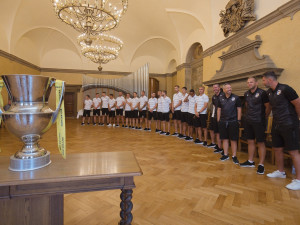 Viktoriánům poděkovalo za mistrovský titul vedení města Plzně