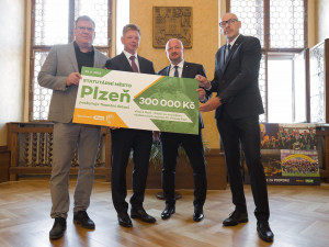 Viktoriánům poděkovalo za mistrovský titul vedení města Plzně