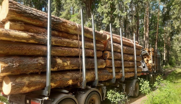 Dvojice cyklistů na Šumavě surově napadla řidiče kamionu se dřevem. Vadilo jim, že mu musí uhnout z cesty