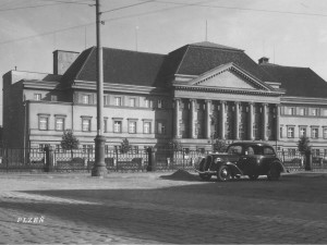 Městské lázně ve 30. letech, zdroj:  Archiv Majáku Plzně