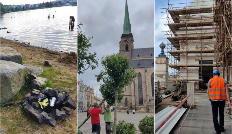 ČERVEN 2022: Problémy okolo Boleváku, stromy na náměstí i obří rekonstrukce hlavního nádraží