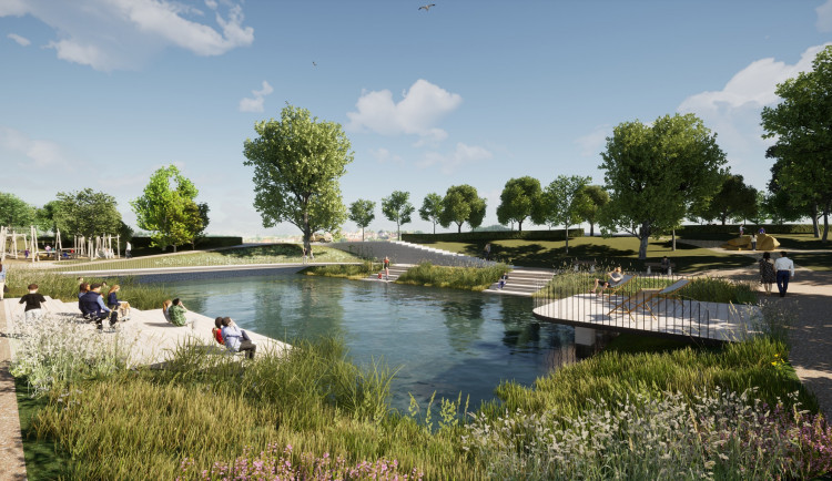 Vizualizace, zdroj: Ateliér Soukup, Opl, Švehla