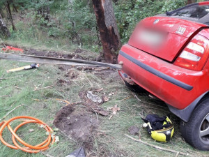 Tragická nehoda na severním Plzeňsku si vyžádala život jednoho motoristy