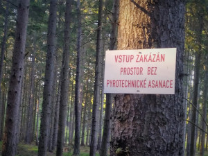 Pátrací akce po ztracené ukrajinské ženě