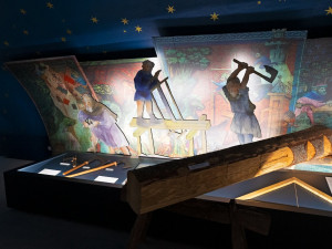 Muzeum otevřelo unikátní expozici obřích středověkých stavebních strojů