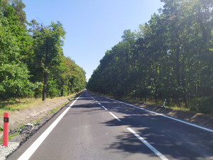 Bez výrazných omezení je už průjezdný opravený úsek silnice I/27 mezi městy Kralovice a Plasy