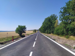 Bez výrazných omezení je už průjezdný opravený úsek silnice I/27 mezi městy Kralovice a Plasy