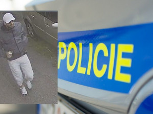 Policisté pátrají v souvislosti s krádeží po totožnosti muže ze záběru bezpečnostní kamery