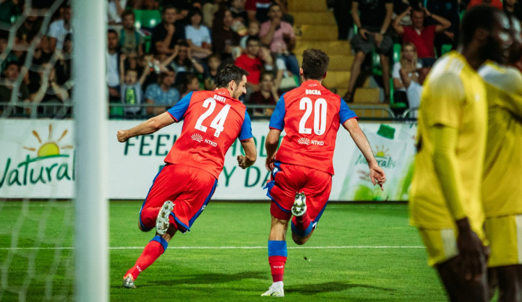 Plzeň v boji o Ligu mistrů dokázala otočit zápas a zvítězit nad Tiraspolem 2:1