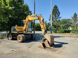 Bývalá konečná tramvaje se promění ve vstupní bránu do Borského parku, vznikne tam pavilon s kavárnou