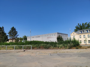 Bývalá konečná tramvaje se promění ve vstupní bránu do Borského parku, vznikne tam pavilon s kavárnou