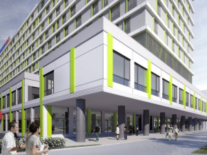 Vizualizace nového pavilonu, zdroj: K4