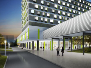 Vizualizace nového pavilonu, zdroj: K4