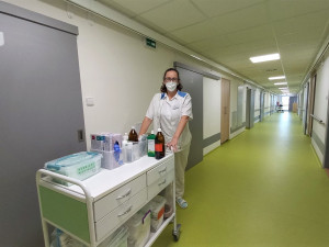 Rekonstrukce oddělení následné péče ve Stodu míří do finále, přibyla nová lůžka i vyšetřovna