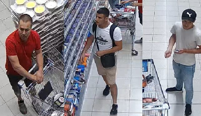 Pozná někdo osoby na snímku z bezpečnostní kamery?