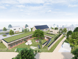 Unikátní školka se střešní zahradou vznikne v plzeňské čtvrti Újezd, která se stále rozrůstá