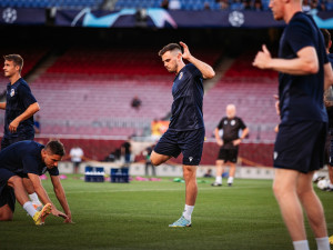 Viktoriáni už mají za sebou trénink, foto: FCVP/Ondřej Pastor