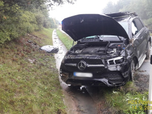 Další vážná nehoda se stala na dálnici D5