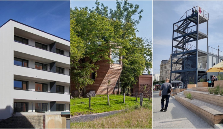 Stavbami roku Plzeňského kraje jsou bytový dům Jetelová, dřevostavba Útulnoff a Paluba Hamburk