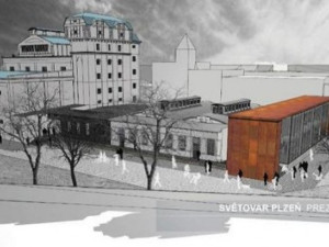 Vizualizace původního projektu kulturní fabriky