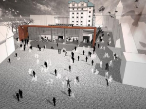 Vizualizace původního projektu kulturní fabriky