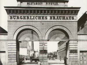 Jubilejní brána v roce 1868