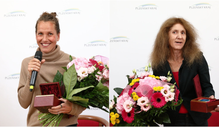 Obě dámy převzaly ocenění osobně. Za lékaře Jindřicha Fínka převzala cenu jeho manželka.