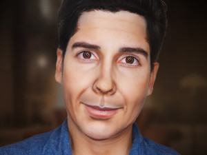 Vizážistka se díky make-upu dokáže změnit k nepoznání, nejraději má proměny do postav ze světa Tima Burtona