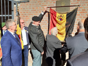 Plzeň vzdala v Belgii hold vojákům ze 17. střeleckého praporu, kteří před 77 lety osvobodili západ Čech