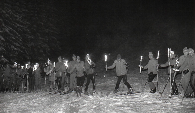 fotografie ze 70. či 80. let minulého století, zdroj: archiv Horské služby