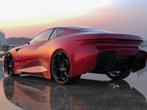 Student z Plzně sbíral v Itálii ceny za přepracování designu legendárního závodního vozu Alfa Romeo 155 V6 TI