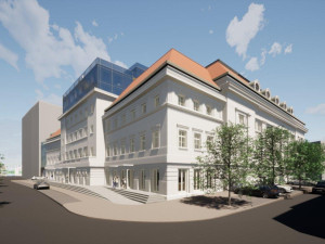 Vizualizace přestavby lázní, zdroj: Ateliér Soukup Opl Švehla s.r.o.