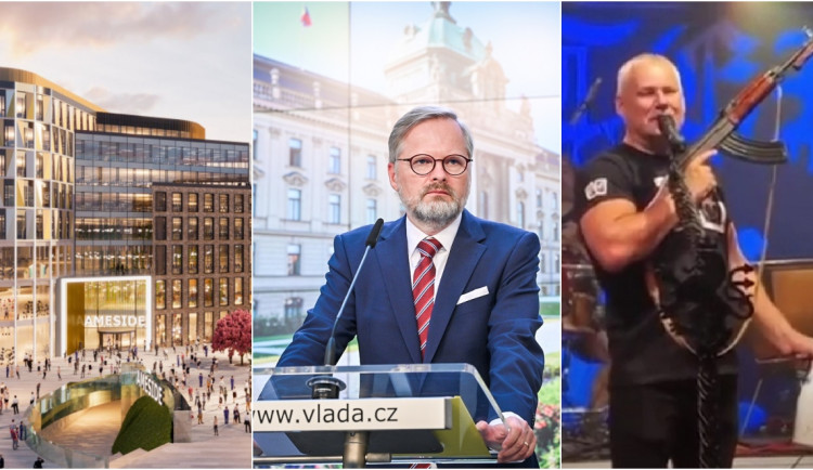 ŘÍJEN 2022: Vládní boj za prosazení gigafactory, stížnosti ekologů i Kajínek na koncertě kapely Ortel