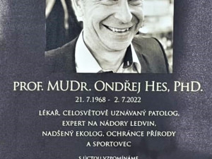 Lékaři uctili památku svého předčasně zemřelého věhlasného kolegy při obnově požárem zničeného Národního parku České Švýcarsko