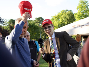 Kdybychom byli v Americe, tak Václav Klaus je otec zakladatel, říká Youtuber Jan Špaček