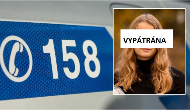 Policie pátrala po dvanáctileté Anetě, dívka odešla ze školy, ale domů už nedorazila