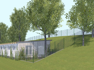 Vizualizace rozšíření záchranné stanice živočichů