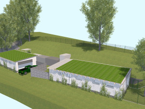 Vizualizace rozšíření záchranné stanice živočichů