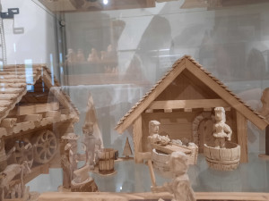 Zelárna v křimickém betlému.