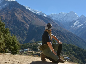 SAMA V NEPÁLU: Himalájská facka, první pohled na horské velikány a osobní loučení