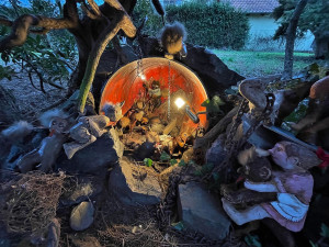 Nesmírně populární betlém s peklem najdete na jižním Plzeňsku, přijíždějí k němu návštěvníci i zdaleka